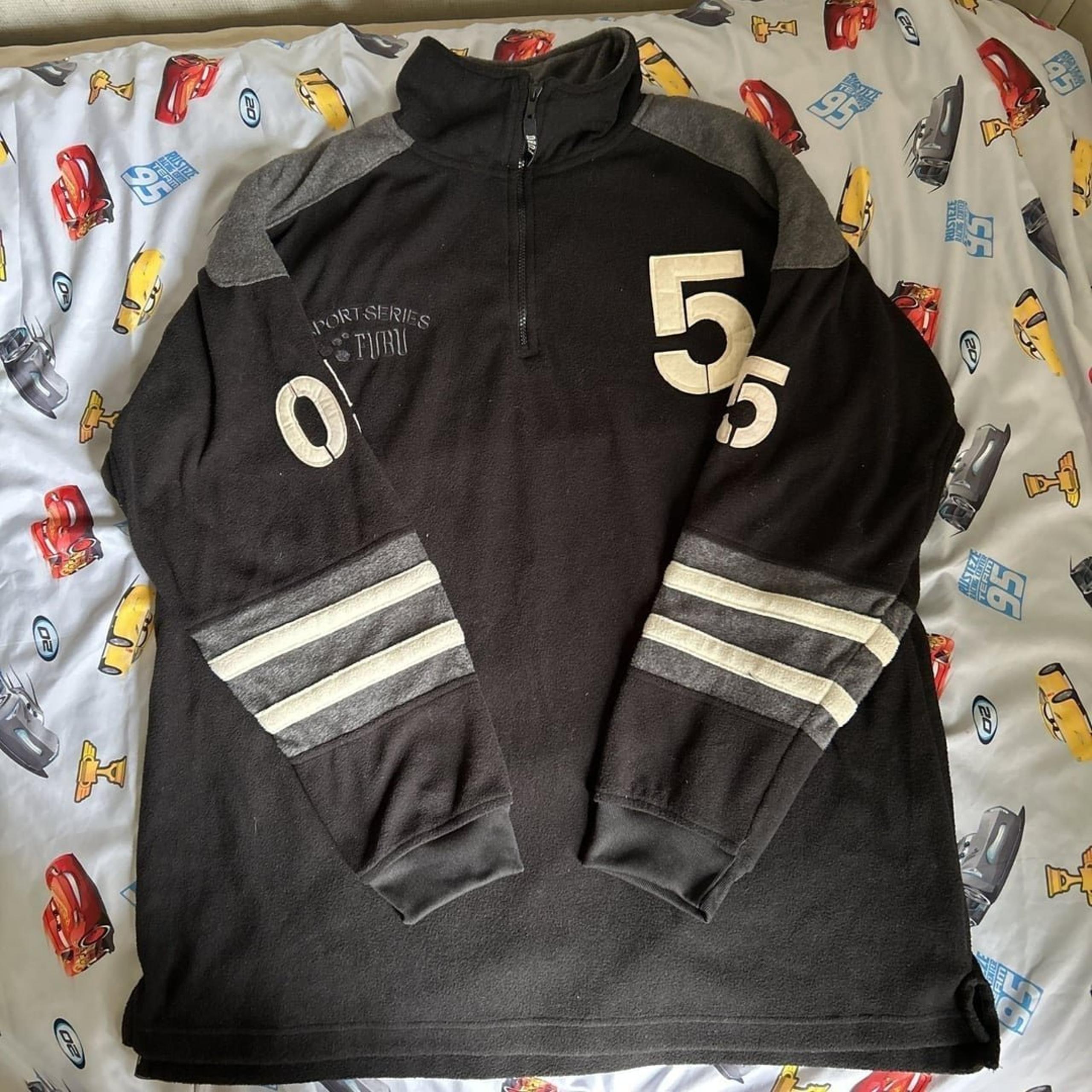 Vintage Y2k Fubu Sports Series Quarter Zip Fleece Mens Large