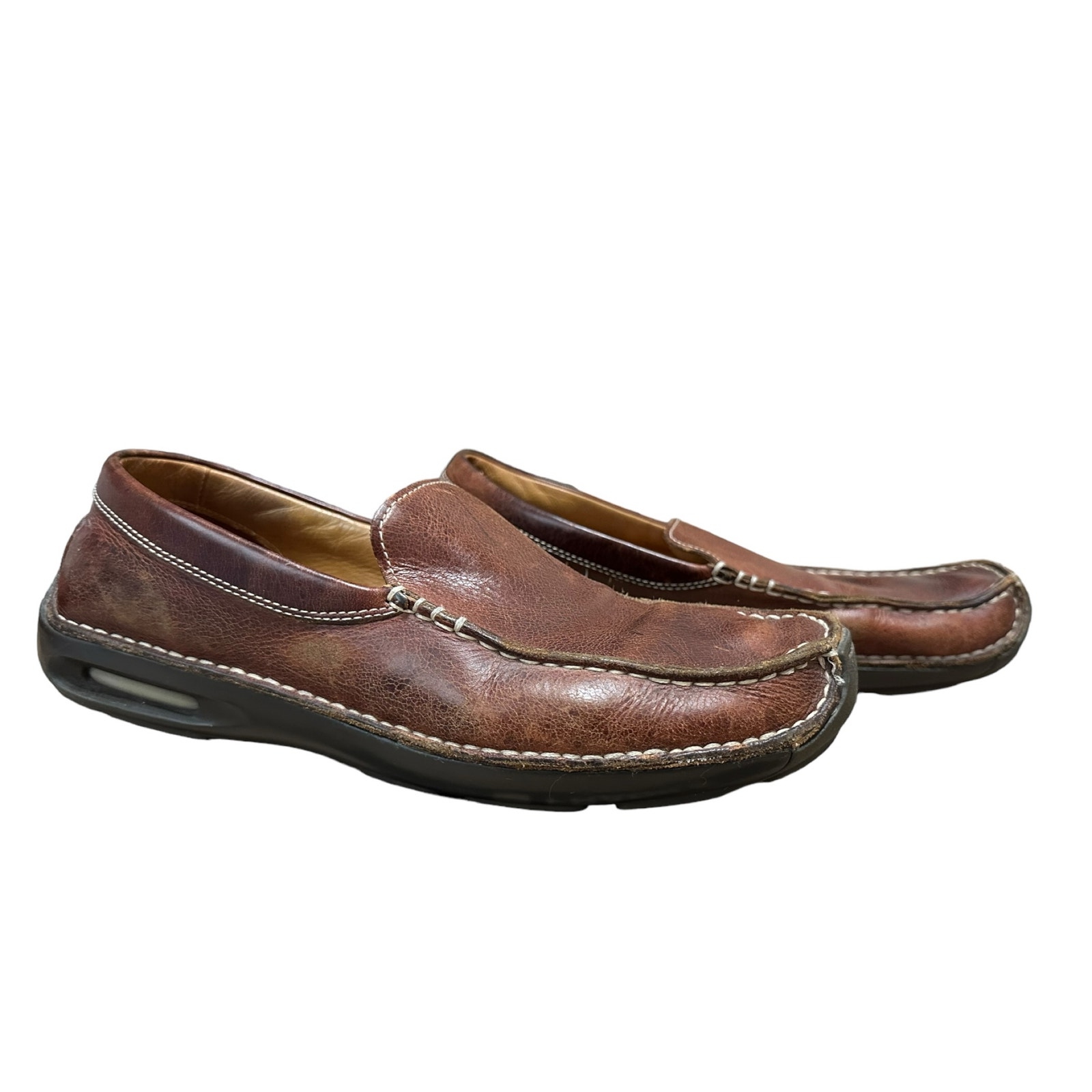 Cole Haan men's brown slip on loafer size 10