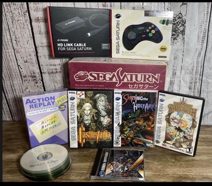 Sega Saturn Console