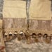 Croscill Carlisle Brocade Beaded Ivory Brocade Towel 5 Pc Set 2 Bath 2 Hand 1 WC