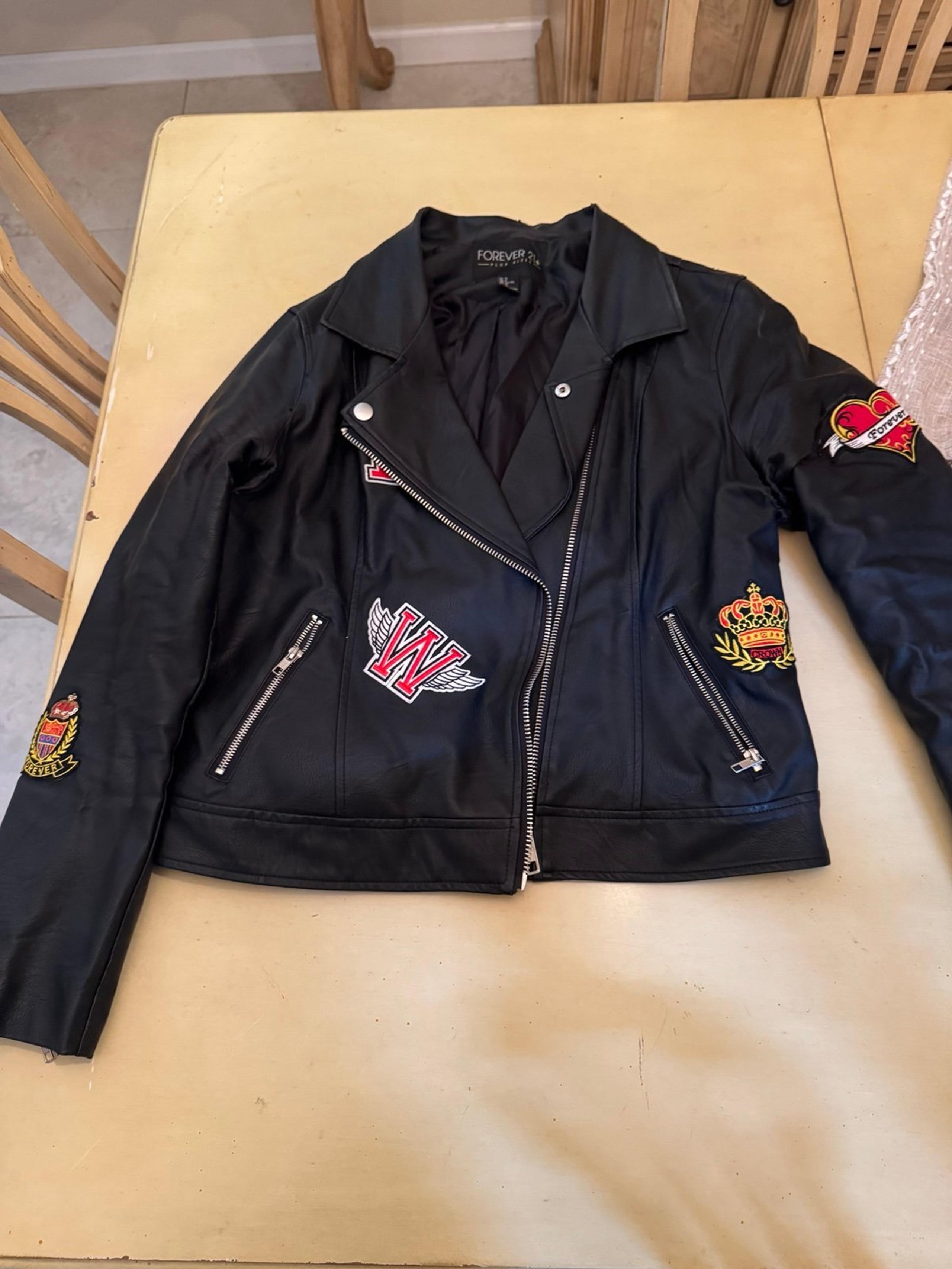 Used Pleather Jacket