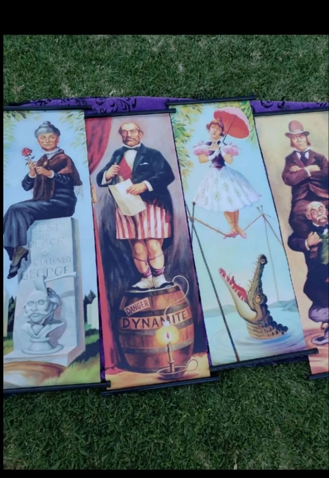 Haunted Mansion Stretching Room Portrait