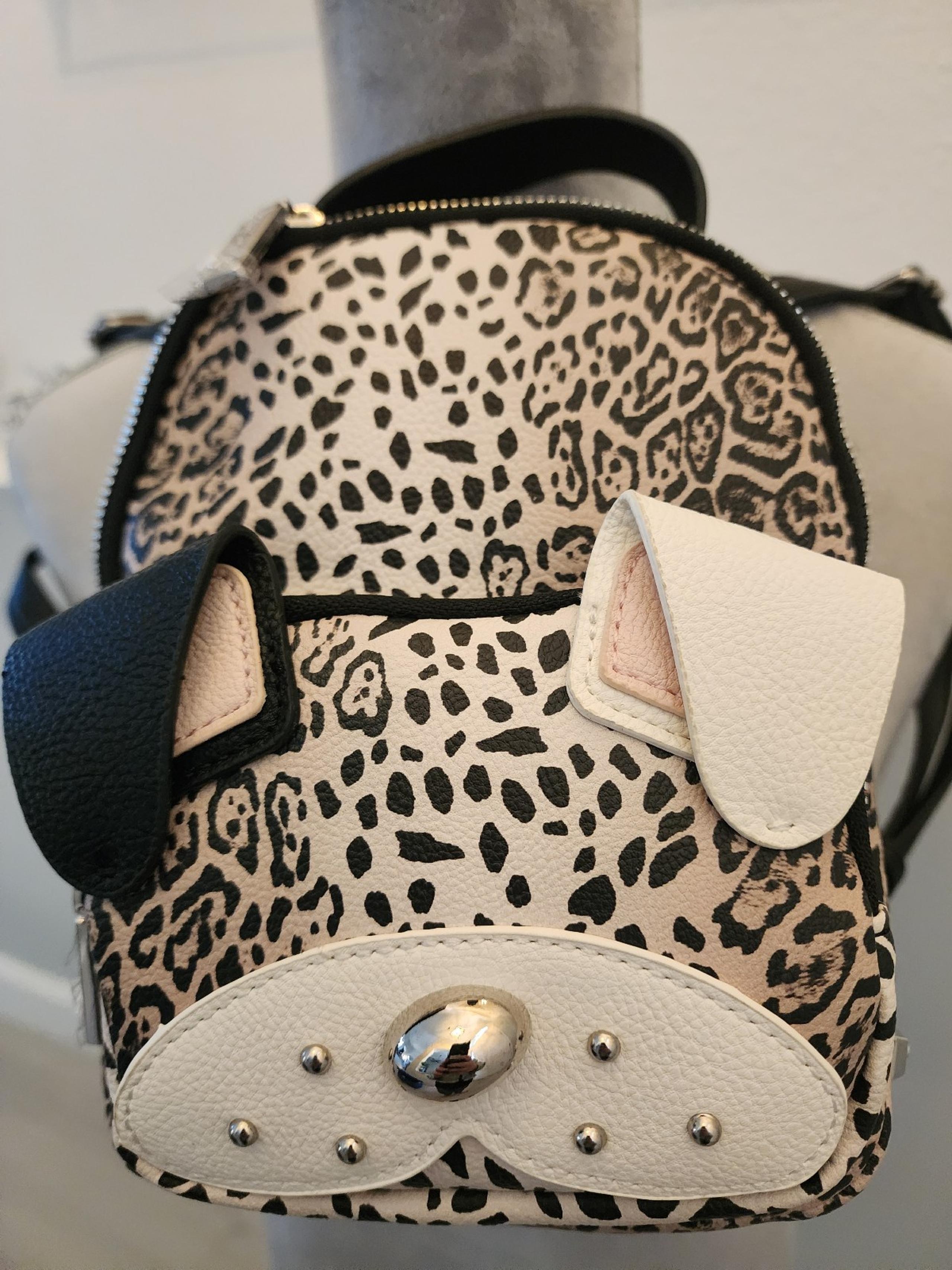 Betsey Johnson Frenchie Dog Mini Backpack Purse