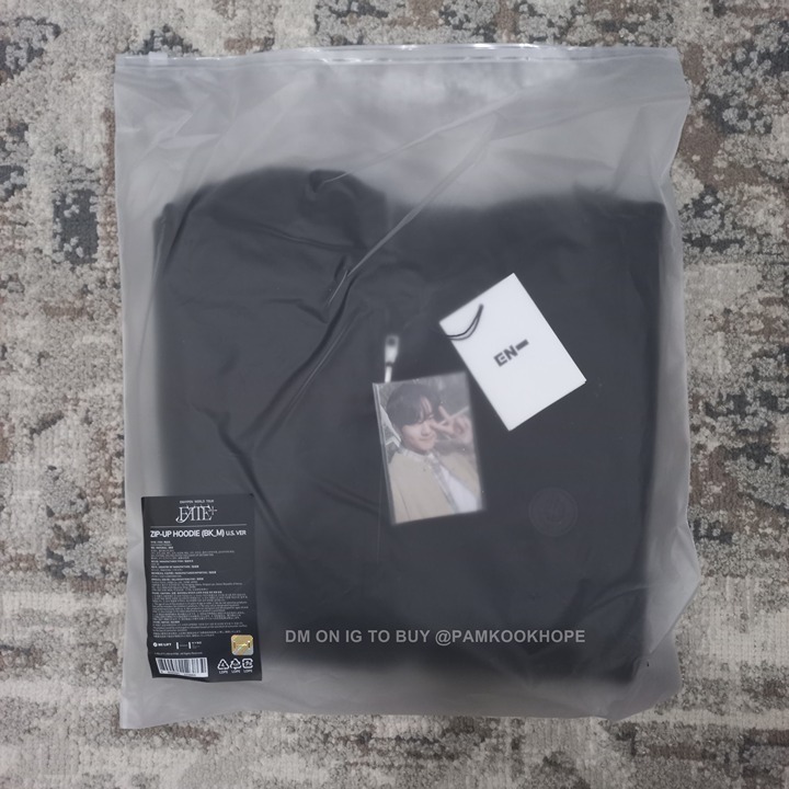 Enhypen Fate Plus Tour Hoodie Medium