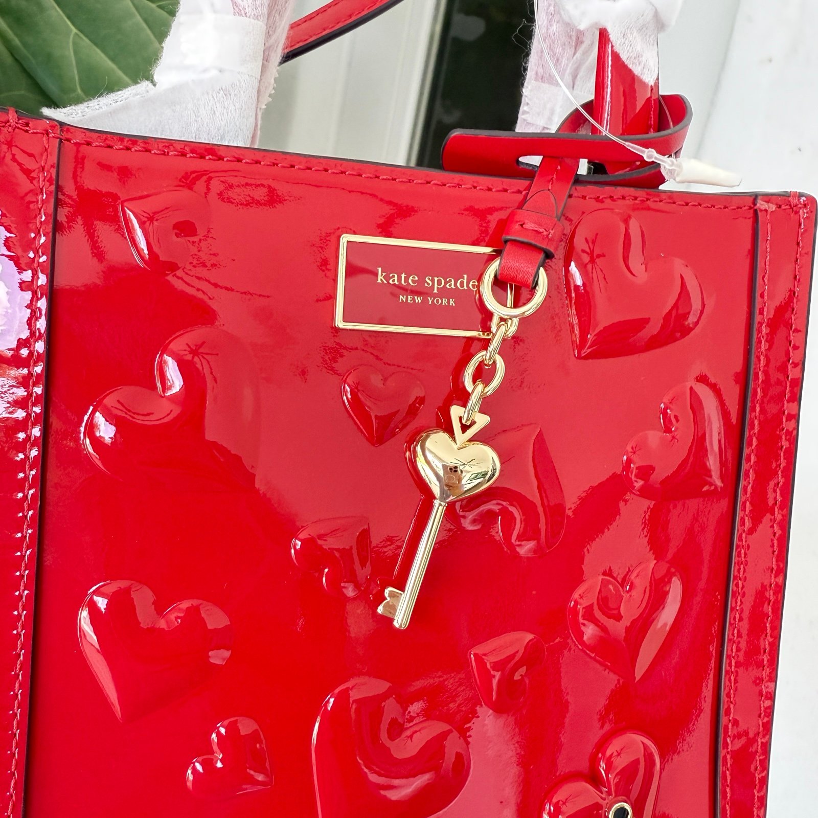 Kate Spade Key To My Heart Manhattan Mini Tote KK569
