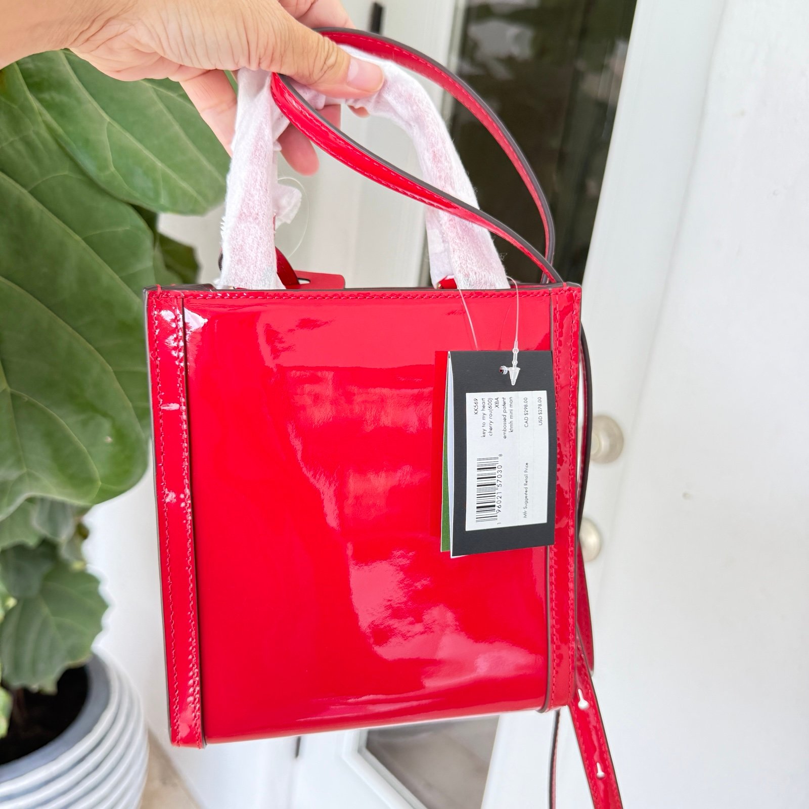 Kate Spade Key To My Heart Manhattan Mini Tote KK569