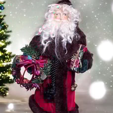 RARE Judy Tasch House Of Hatten Heirloom Collection Christmas Santa Claus