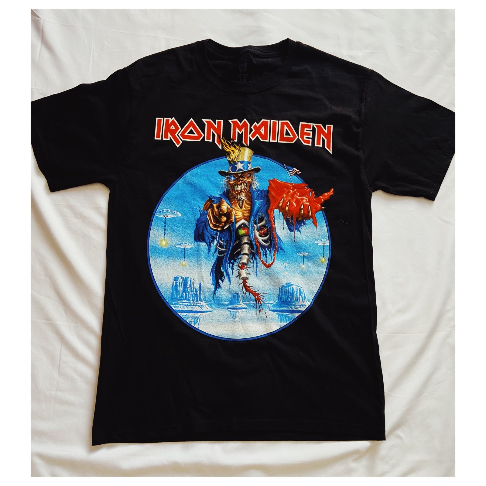 #iron-maiden #band-Tee US2013