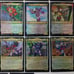 JAPANESE Transformers FOIL Magic the Gathering 17 Card Complete Set MTG Beyond
