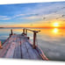 Wall Art Decor Canvas Print Picture Sunset Flying Birds 1 Panel