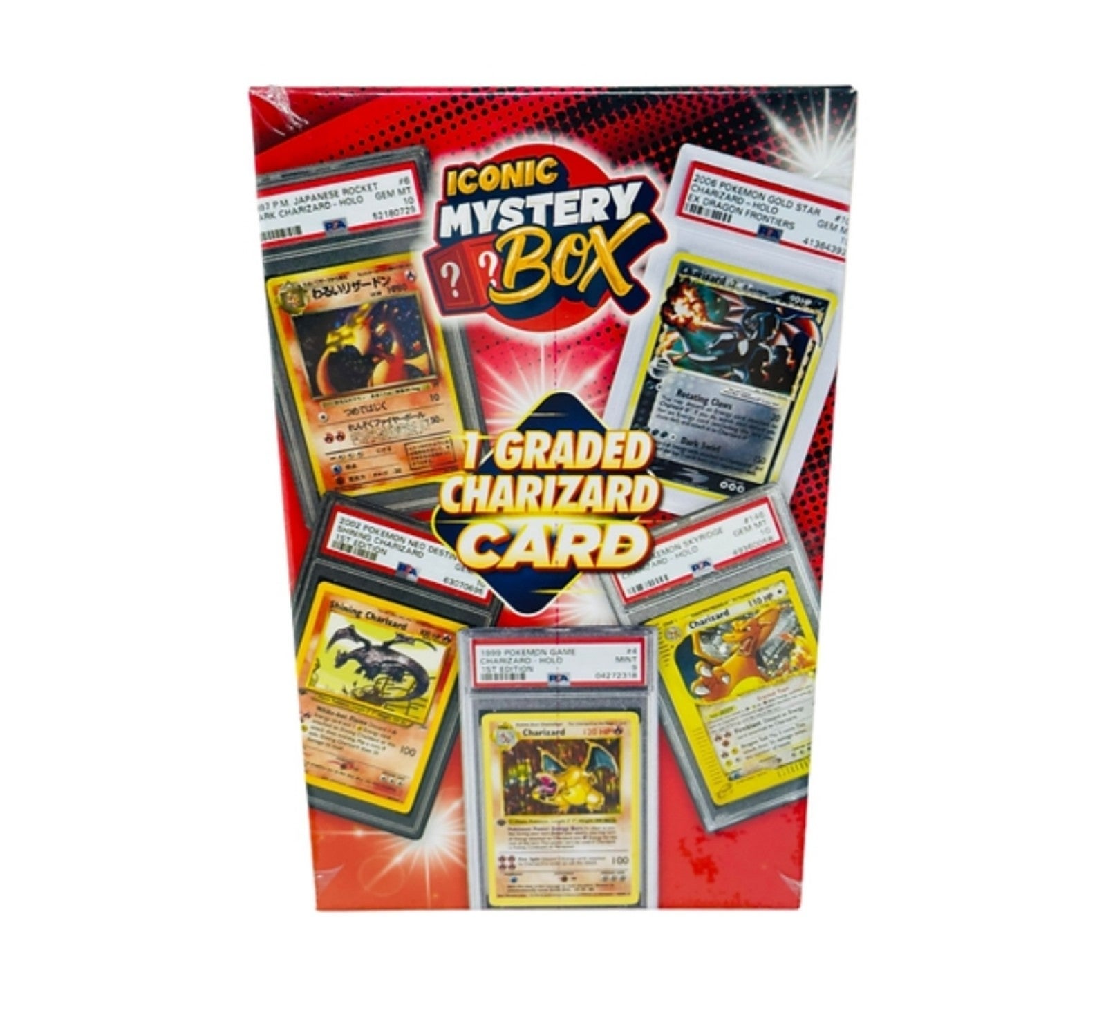 2 iconic charizard boxes