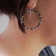 HANDMADE Droplet Earrings