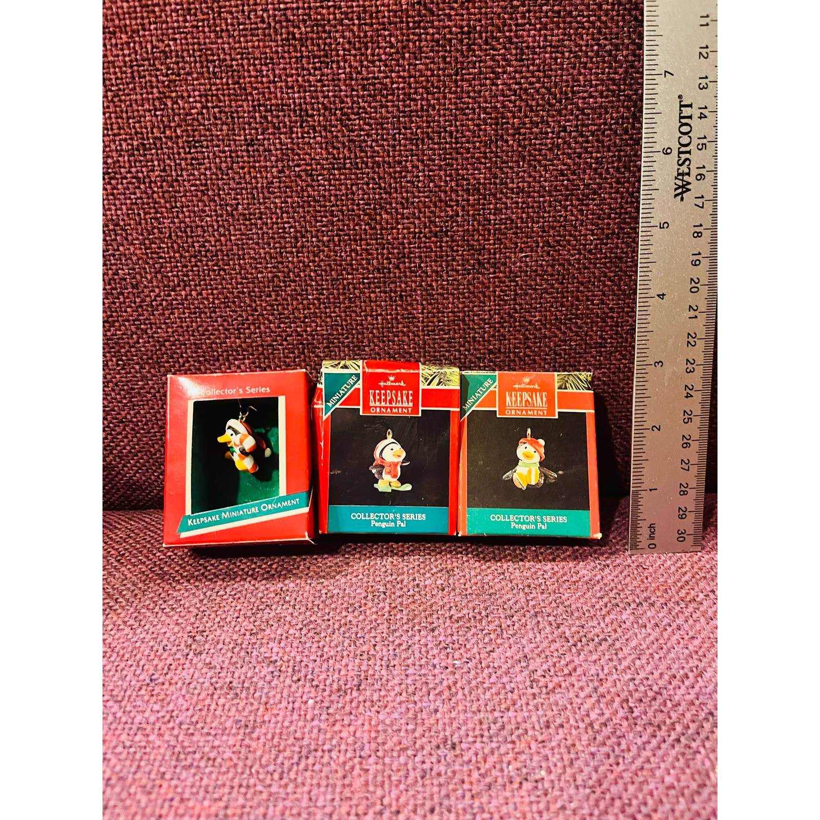 Hallmark vintage collectors series Penguin Pal 2,3 and 4