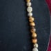 Northskull Mens Necklace Tigers Eye Gold Crystals Jewelry