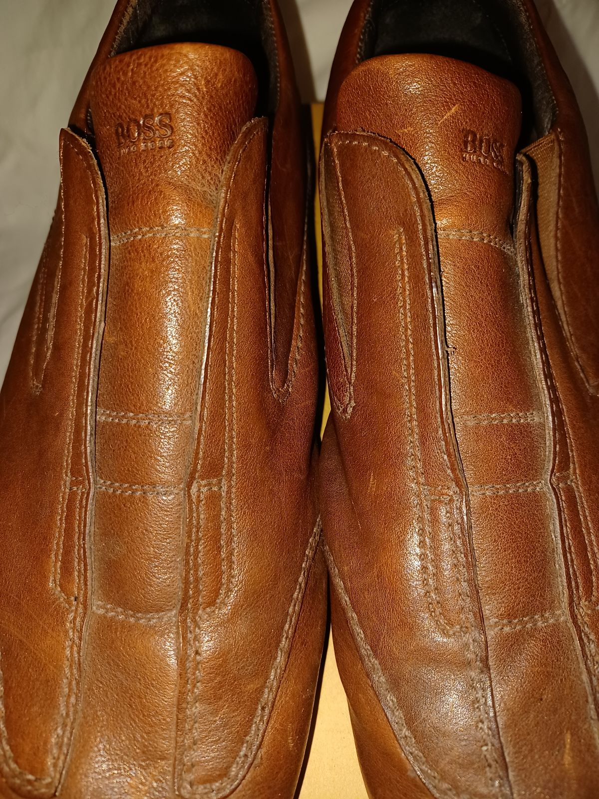 Hugo Boss driving moccasins