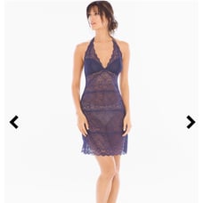 Soma Lace Halter Sleep Chemise