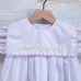 Lullaby Set Vintage Duck Dress Easter White Scalloped Collar Toddler Girl 3T