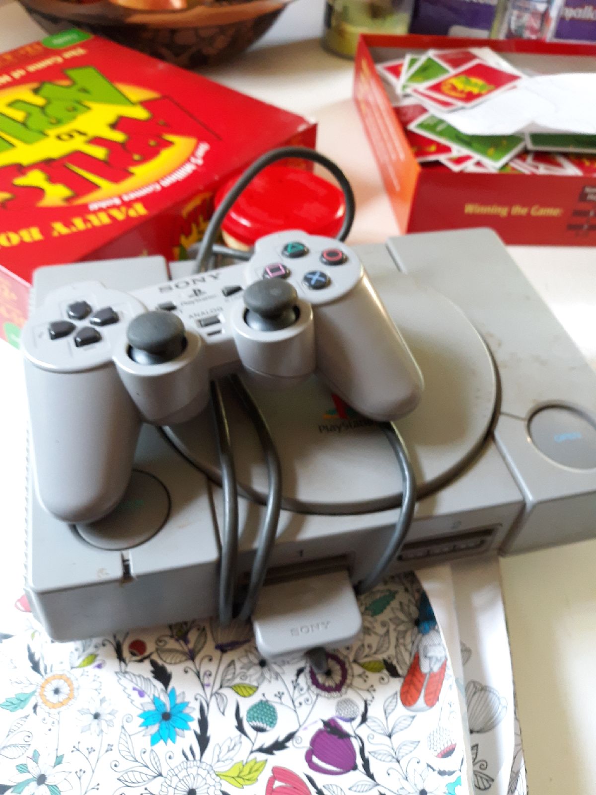 ps2 controller and console