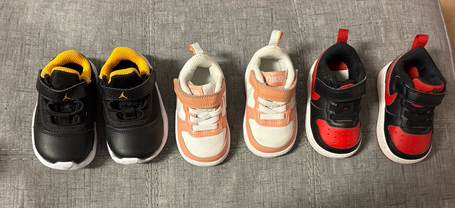 3 Nike shoes