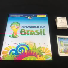 PANINI BRASIL 2014 EMPTY ALBUM + LOT OF STICKERS + SEALED PACKAGE