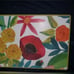 : MacKenzie Childs Flower design table mats set of 4 read description