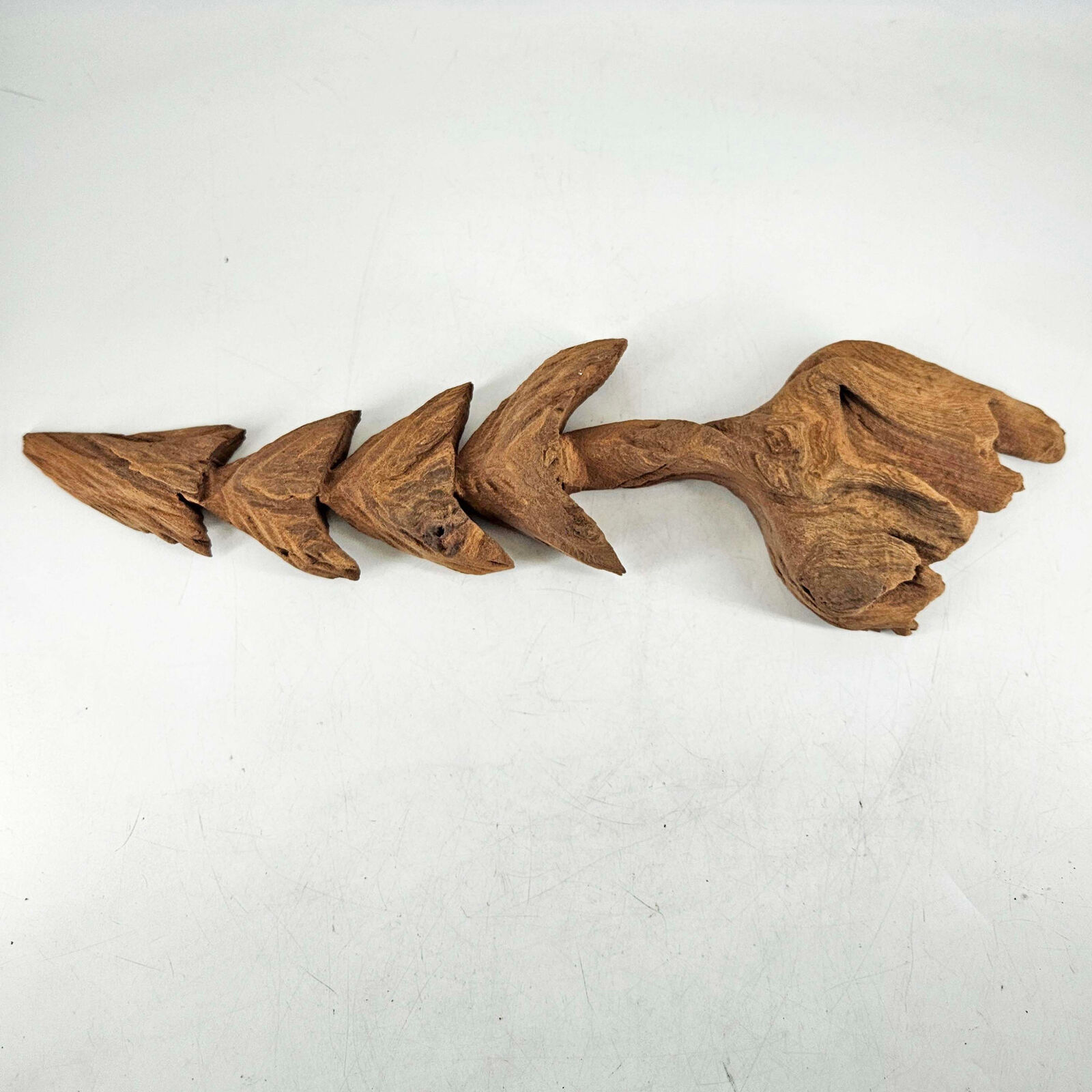 Vintage drift Wood Arrow Carving Sculpture Primitive Folk Wall Art 16