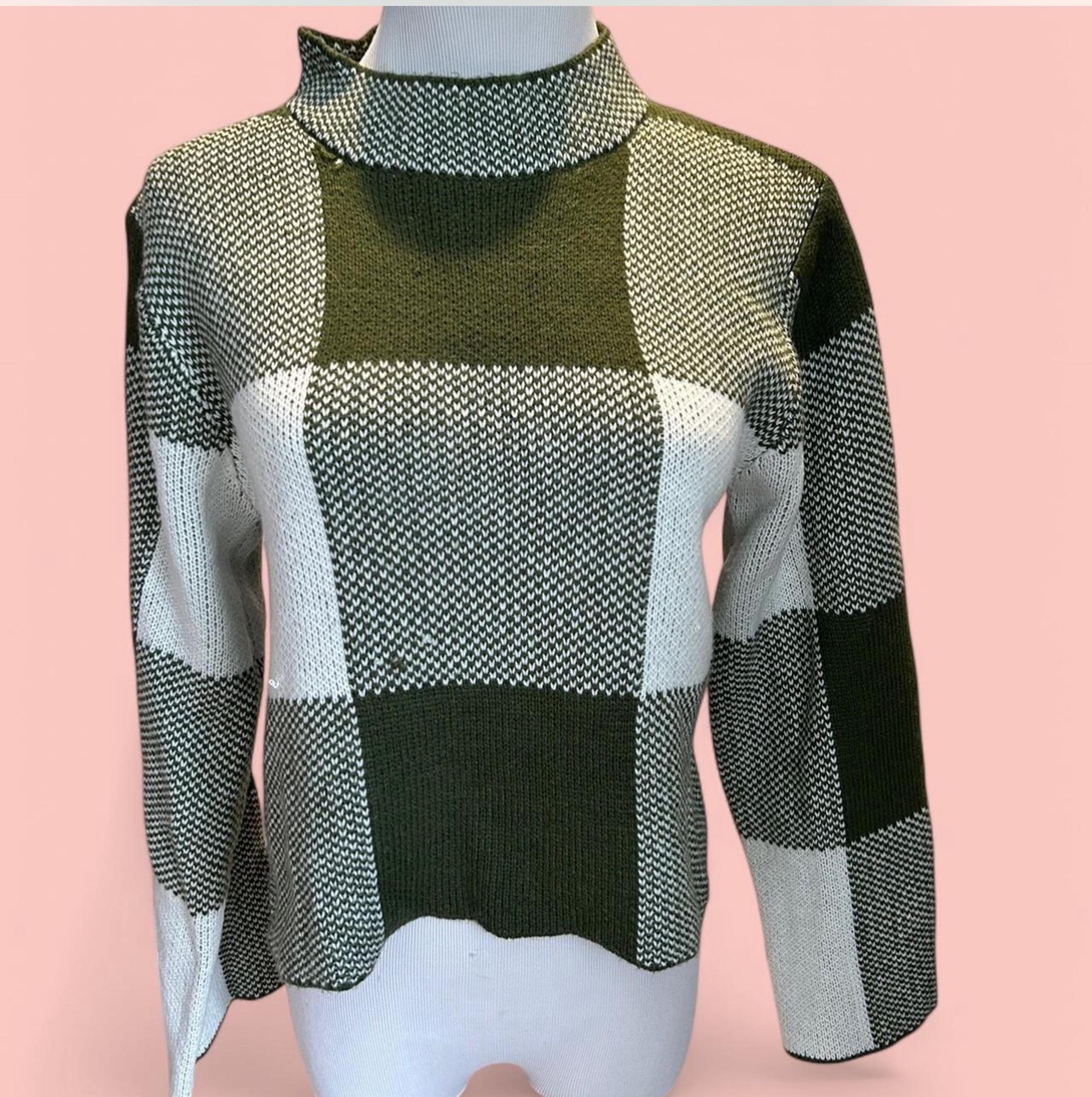 mock neck sweater