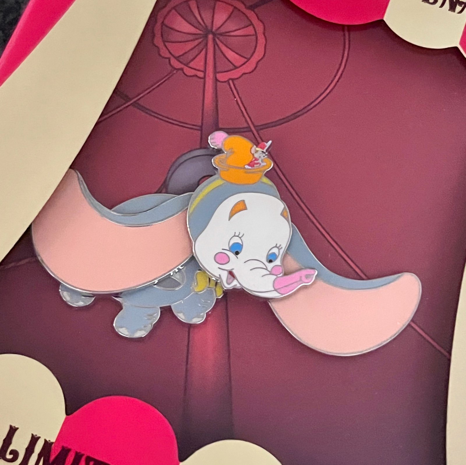 Loungefly Dumbo Circus Jumbo LE Pin