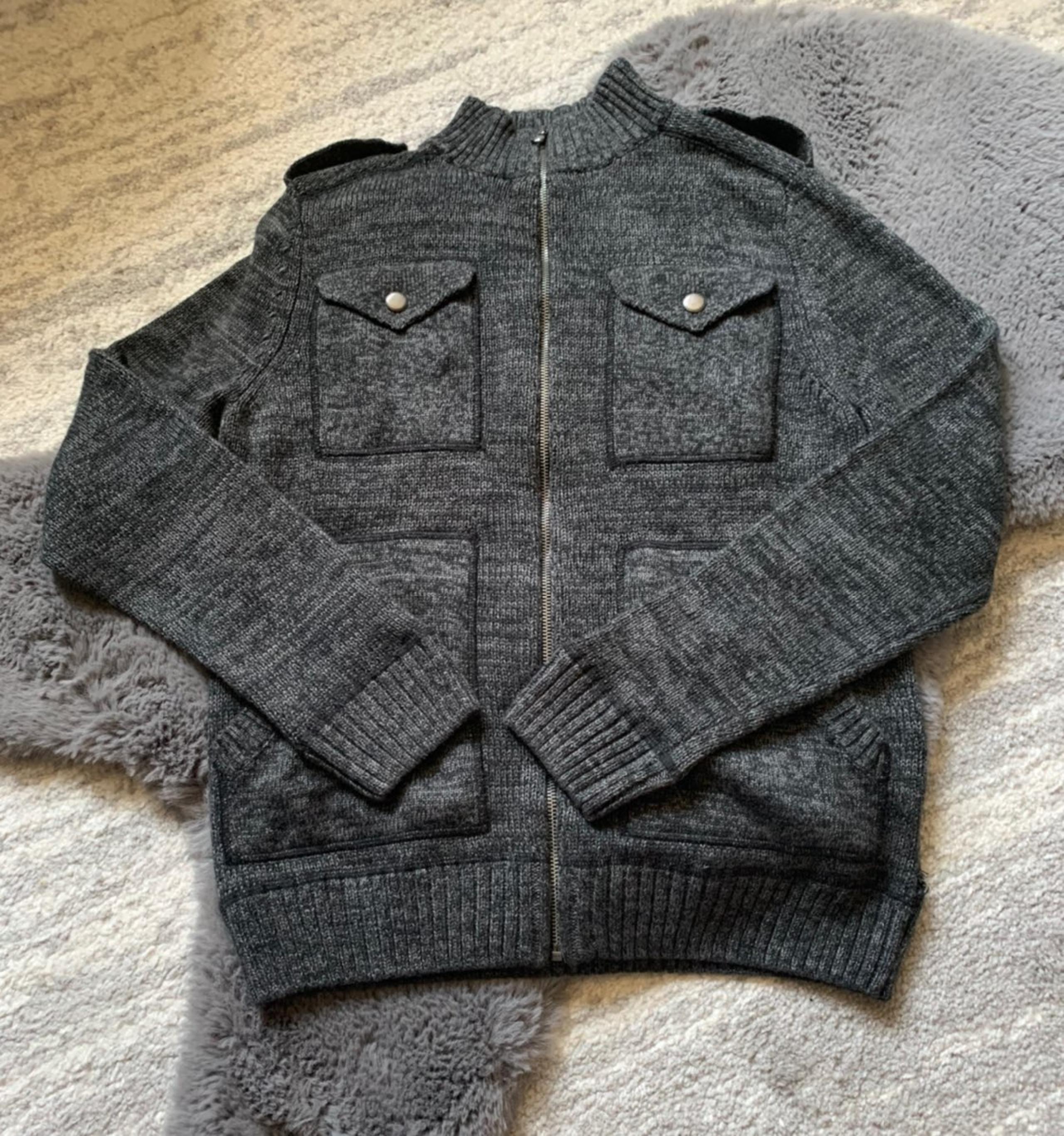 Mens Rock and Republic zip up sweater