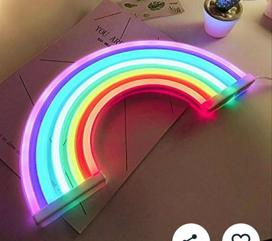 Neon Rainbow Light