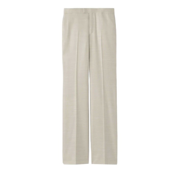 St. John Trousers womens 6 tan / carmel small chevron