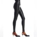 Spanx Leggings Faux Leather Black Sz Small