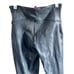 Spanx Leggings Faux Leather Black Sz Small