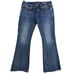 Miss Me Flare Jeans Womens 31x31 Blue Denim Signature Low Rise Y2K Distressed