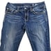 Miss Me Flare Jeans Womens 31x31 Blue Denim Signature Low Rise Y2K Distressed