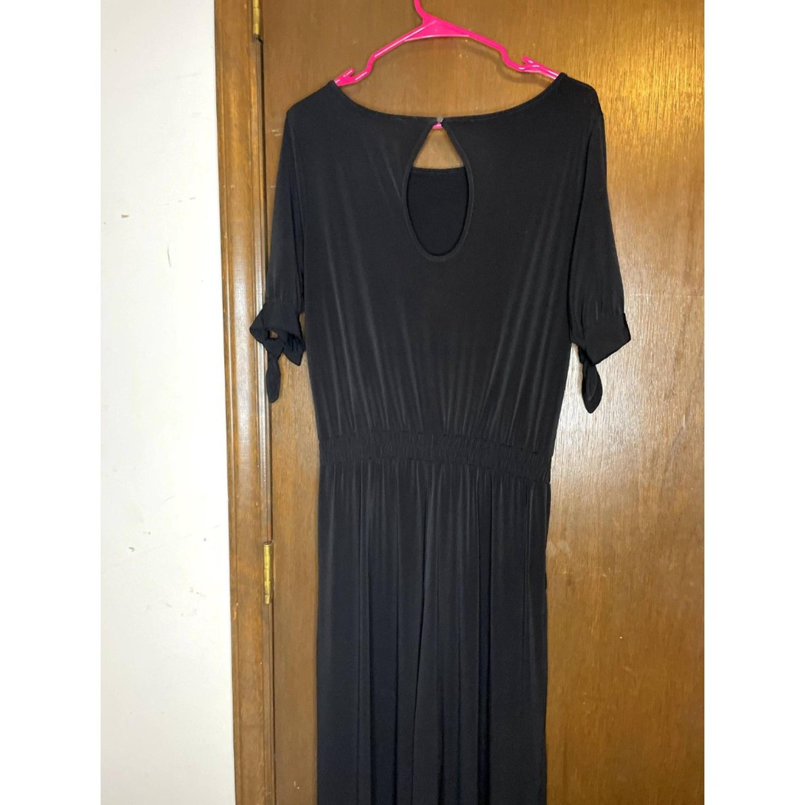 Vince Camuto Wide Leg Jumpsuit Black Women's Small