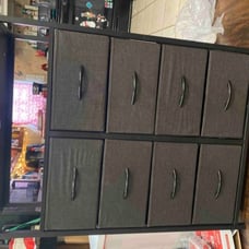 Brown 8 dawer Dresser 35x11x32