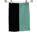 Alexander Wang Pencil Skirt Size S Color Block Black Green Mini Bodycon Stretch