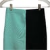 Alexander Wang Pencil Skirt Size S Color Block Black Green Mini Bodycon Stretch