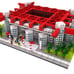 3800 pc San Siro Stadium Micro Diamond Block Italy Milan Football Field