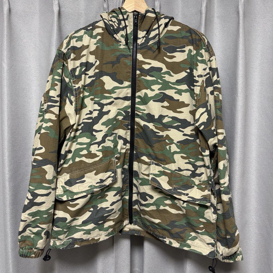 BEAMS FUTURE ARCHIVE / CAMO ZIP HOODY