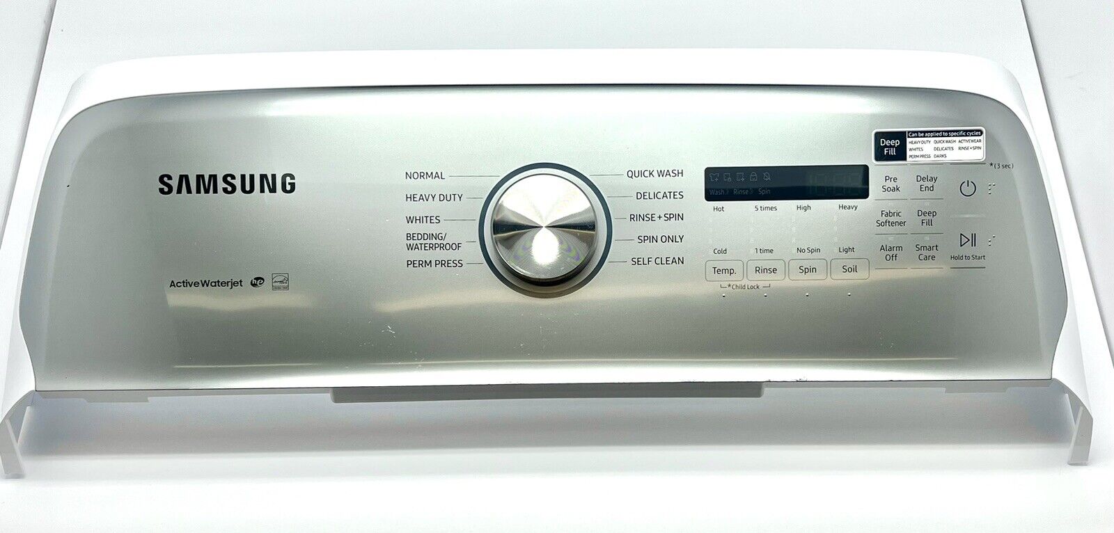 Samsung Washer Control Panel Console DC97-21544G DC92-02391A DC64-03827A W252