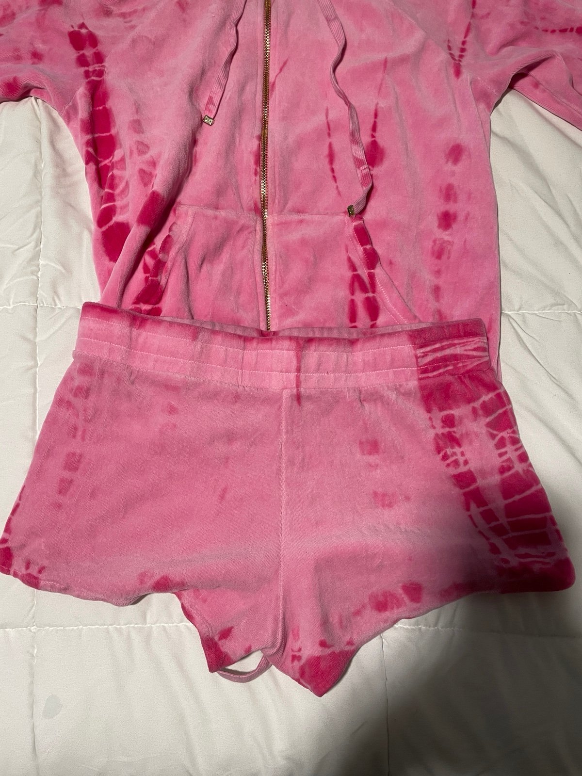 Rare Vintage Juicy Couture Tie Dye Spring Tracksuit