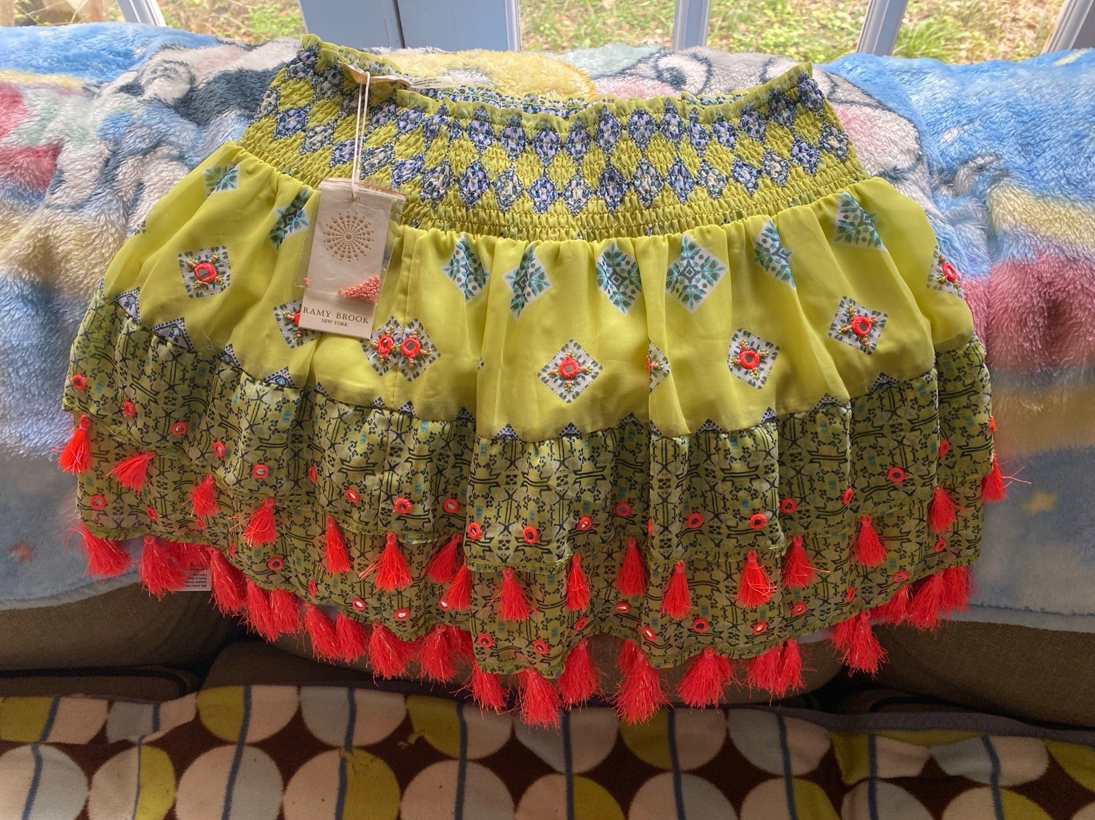 Ramy Brook NWT boho skirt size L