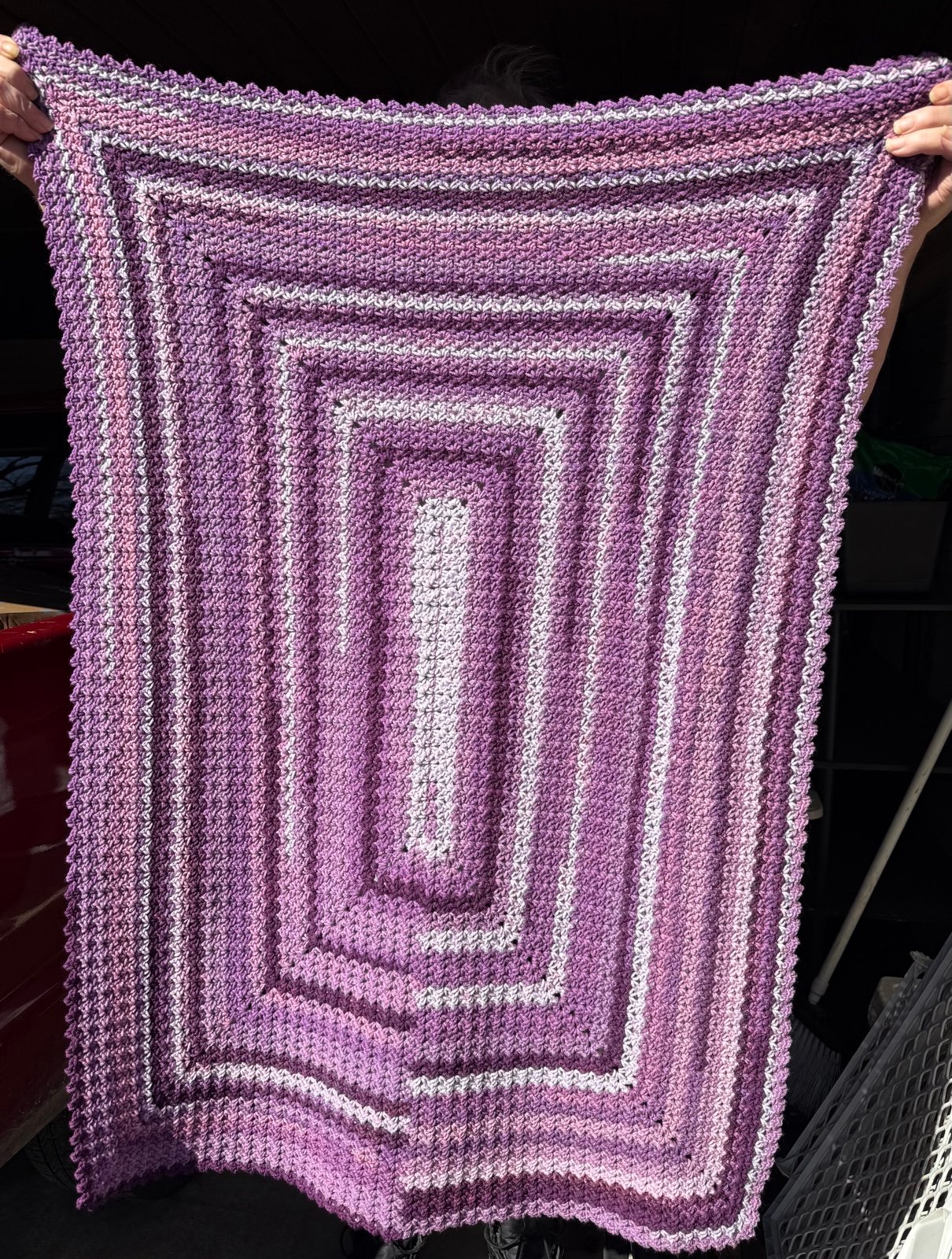36” x 50” throw