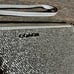 NWT Coach vintage white and silver shiny wallet wristlet