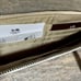 NWT Coach vintage white and silver shiny wallet wristlet