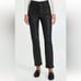 Good American GOOD CLASSIC Slim Straight coated pants sz 4/27