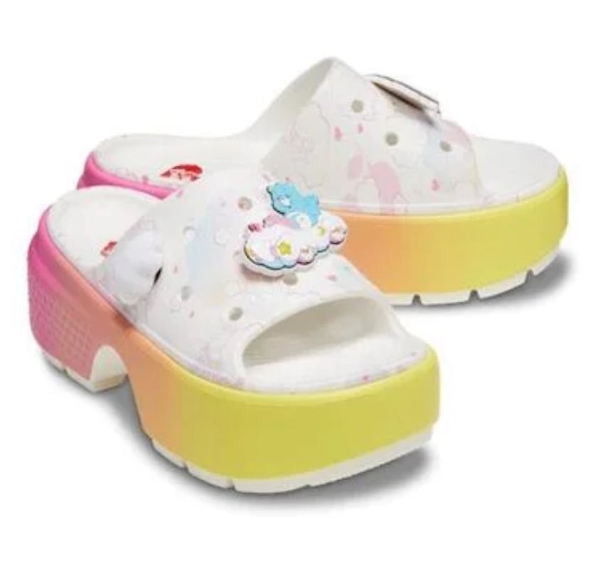 Crocs Care Bears Stomp Slide size 8W