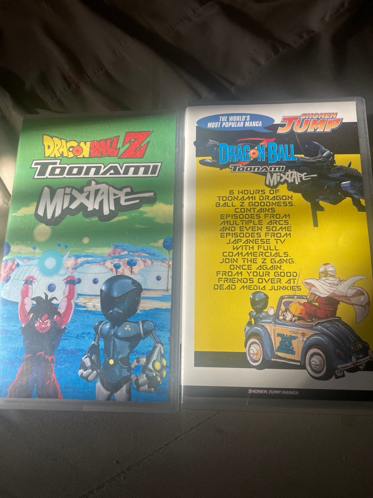 toonami vhs custom dragonball vhs tapes Cartoon Network